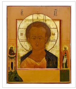 Cristo Emmanuele – Icona russa, F. XVIII secolo